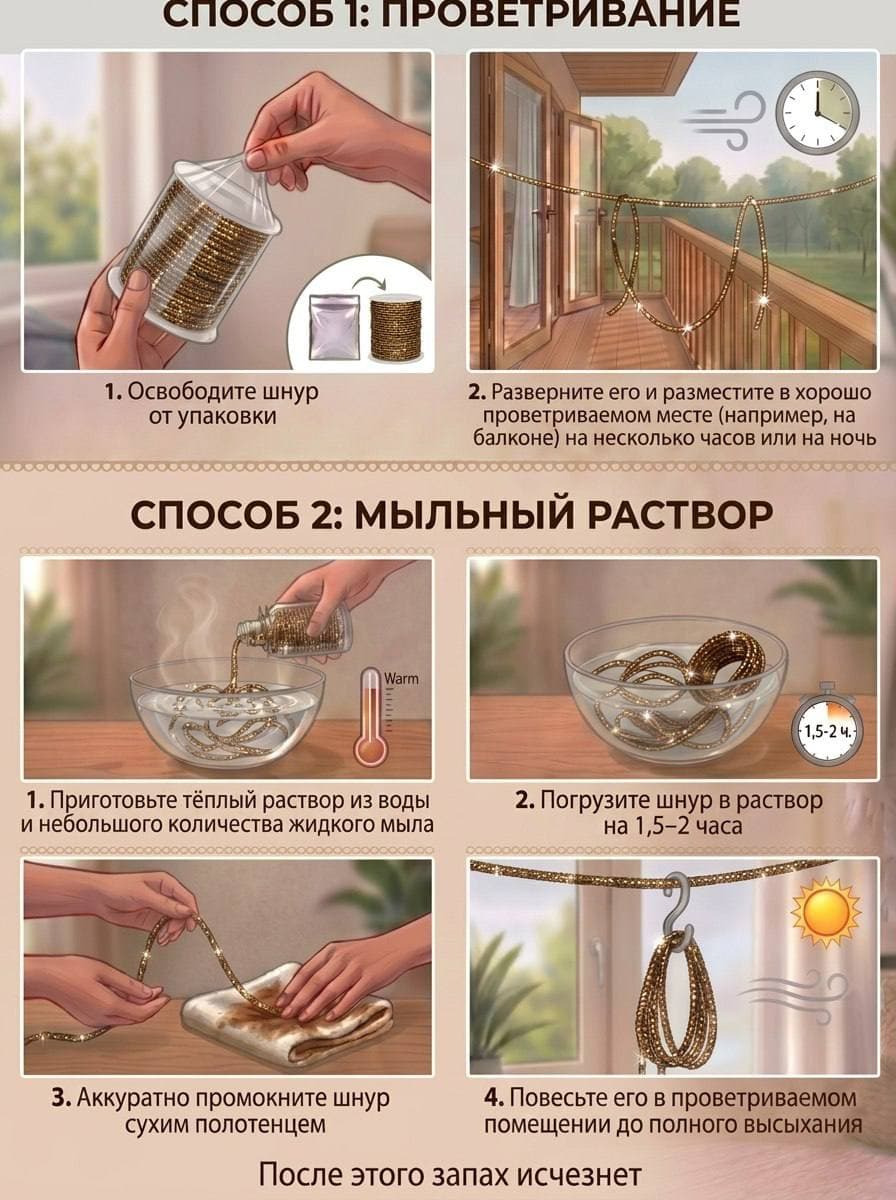 Стразовый шнур 50м Золотисто-кофейный