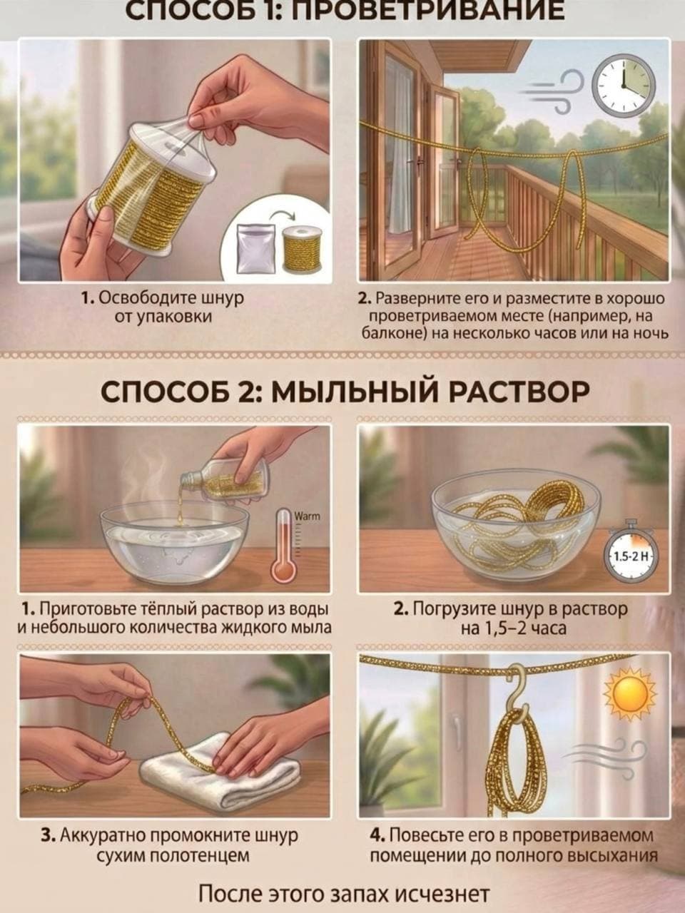 Стразовый шнур 50м лимонно-желтый
