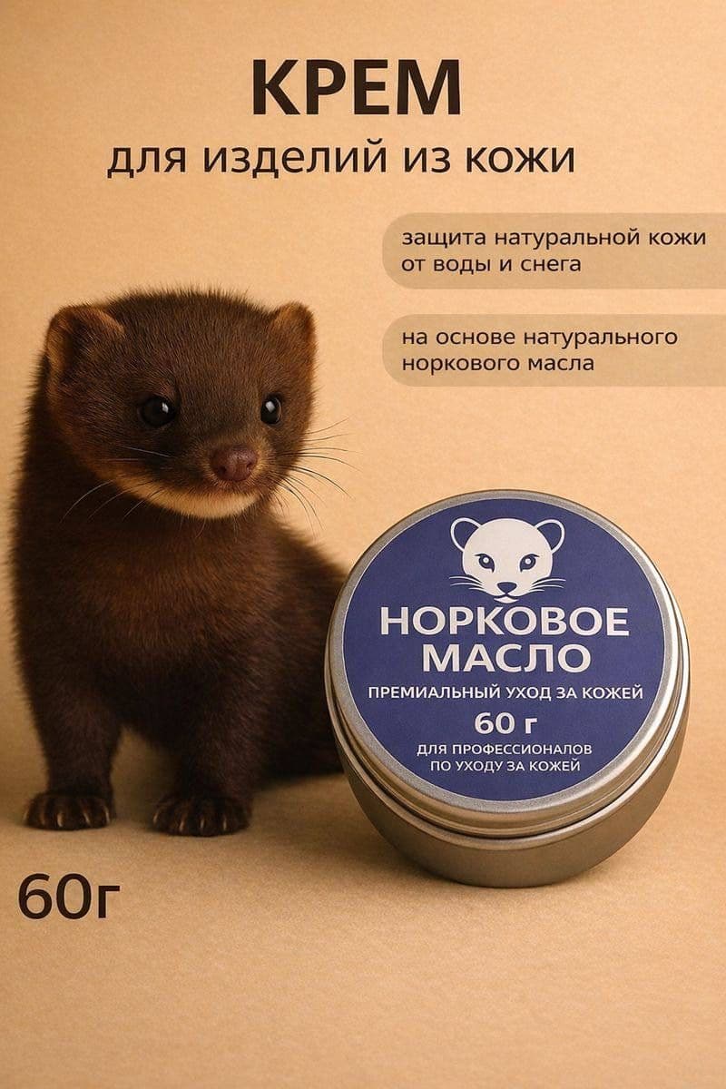 Жир для обуви/Норковое масло-Воск для обуви