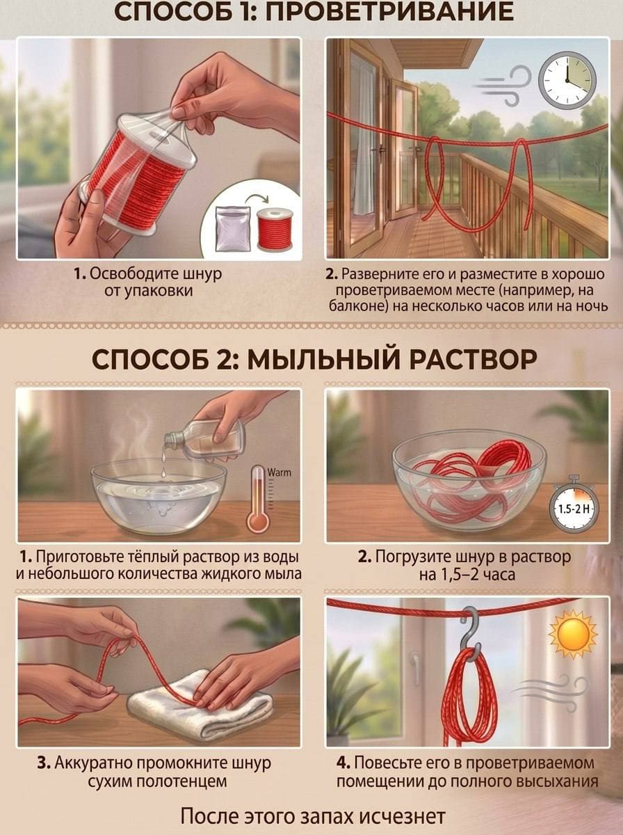 Стразовый шнур 50м ярко-красный